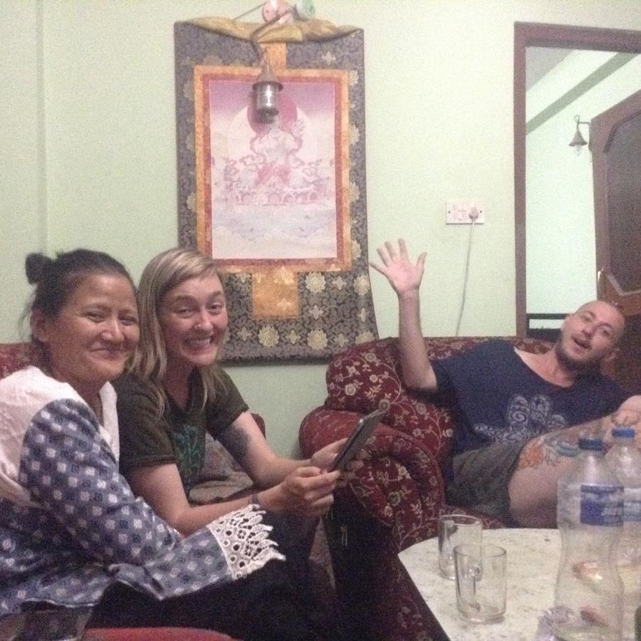 Monkey Temple Homestay Катманду Экстерьер фото